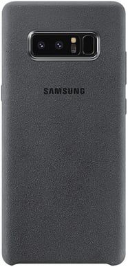Samsung Galaxy Note 8 Alcantara Cover Mörkgrå