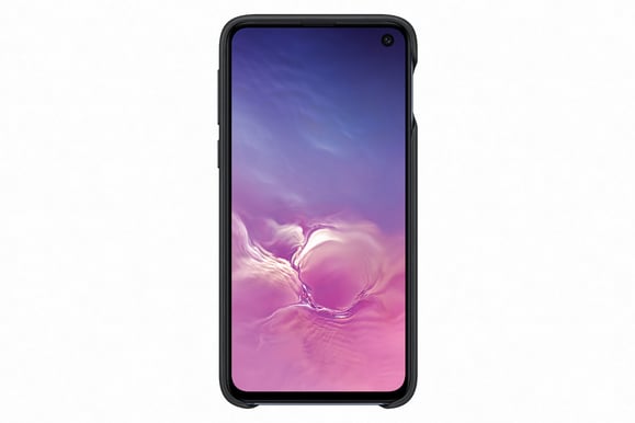 Samsung Galaxy S10e Leather Cover Svart