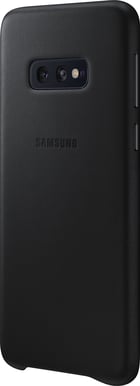 Samsung Galaxy S10e Leather Cover Svart