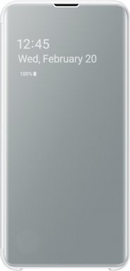 Samsung Galaxy S10e Clear View Cover Vit
