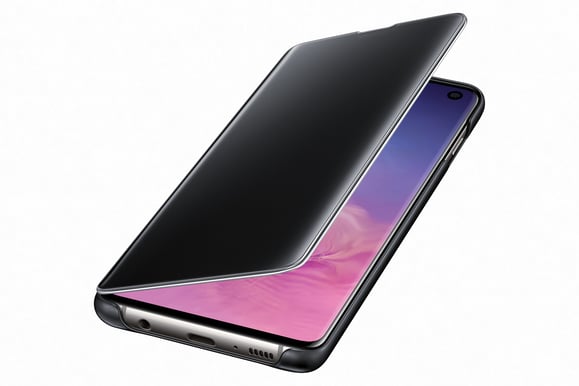 Samsung Galaxy S10 Clear View Cover Svart