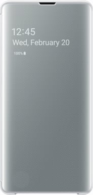 Samsung Galaxy S10+ Clear View Cover Vit