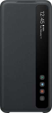 Samsung Galaxy S20 Clear View Cover Svart