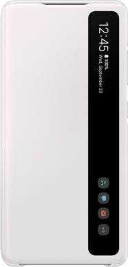 Samsung Galaxy S20 FE Clear View Cover Vit