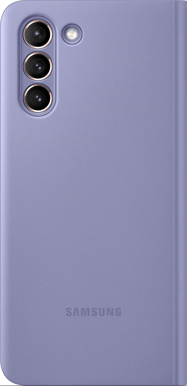 Samsung Galaxy S21 Smart Clear View Cover Lila