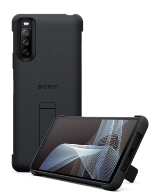 Sony Style Cover Xperia 10 III Svart