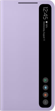 Samsung Galaxy S21 FE Smart Clear View Cover Lavendel