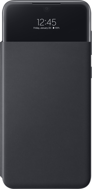 Samsung Galaxy A33 S-View Wallet Cover Svart