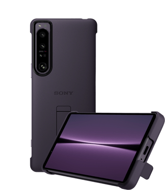 Sony Style Cover Xperia 1 IV Lila