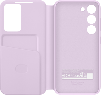 Samsung Galaxy S23 Smart View Wallet Case Lavendel