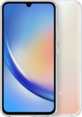 Samsung Galaxy A34 Clear Case Transparent