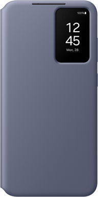 Samsung Galaxy S24+ Smart View Wallet Case Lila