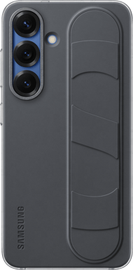 Samsung Galaxy S25 Standing Grip Case Svart