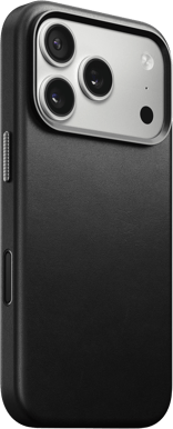 Nomad Traditional Leather Case iPhone 17 Pro Svart