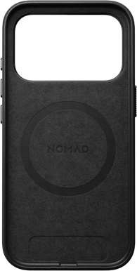 Nomad Traditional Leather Case iPhone 17 Pro Svart