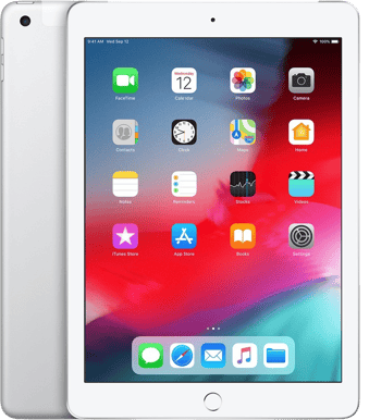 Apple iPad 9,7" (2018) 128GB 4G Silver REFURBISHED - A Grade