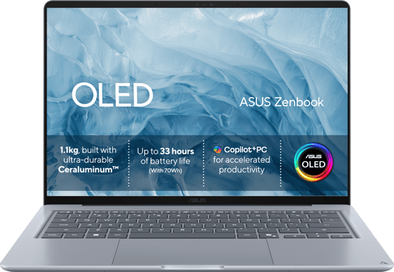 ASUS Zenbook S14 OLED UX3480 - Ryzen AI 5 | 16GB | 256GB