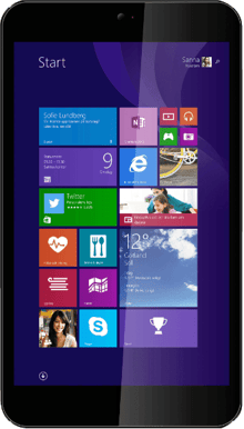 Lamina T-701BR.SE 7" tablet med QuadCore utan Office