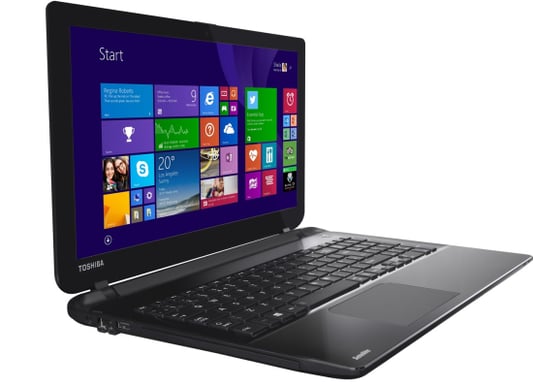 Toshiba L50-B-24J - i5, 8GB, 128GB SSD, Full HD Svart