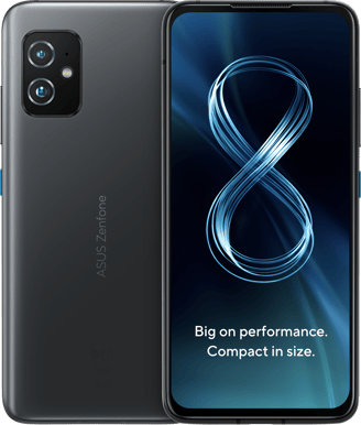 ASUS Zenfone 8 (8+128GB) Svart