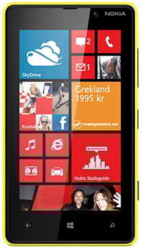Nokia Lumia 820 Gul