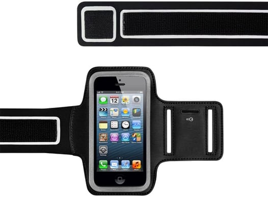 Deltaco armband iPhone 5 Svart