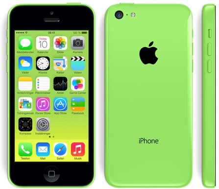 Apple iPhone 5C 16GB Grön
