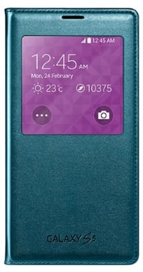 Samsung Galaxy S5/Neo S-View Cover Green
