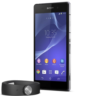Sony Xperia Z2 Svart med Smartband