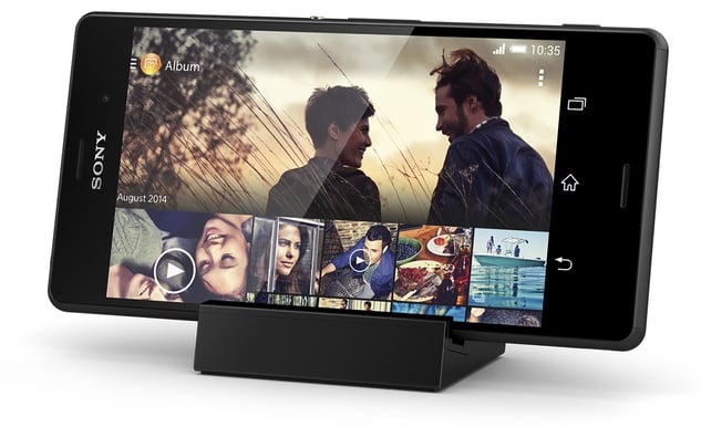 Sony magnetiskt laddställ för Z3/Z3 Compact