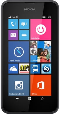 Nokia Lumia 530 Dark Grey