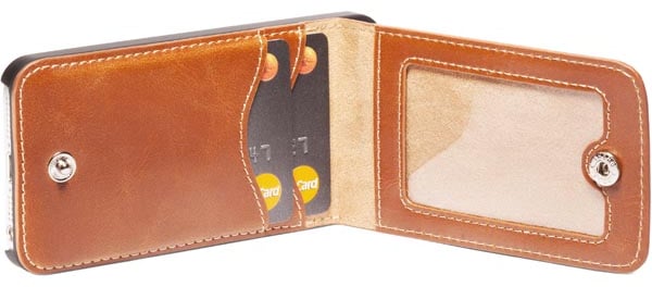iDeal Smart Case iPhone 5/5s Svart/Brun