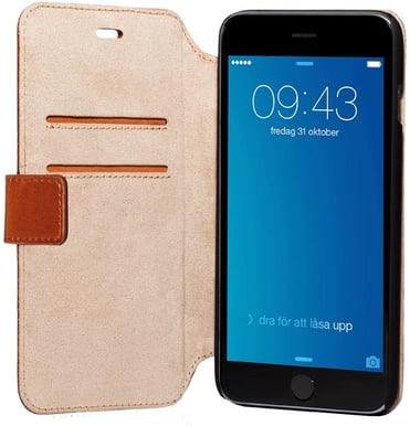 iDeal Slim Magnet Wallet iPhone 6/6s Brun