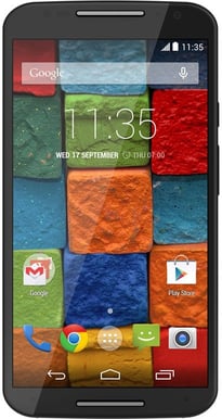 Motorola Moto X 2 Black Leather