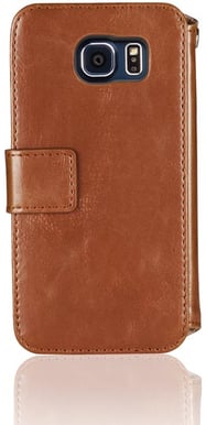 iDeal Slim Magnet Wallet Galaxy S6 Brun
