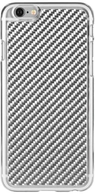 iDeal HardCover+ iPhone 6/6s Silver Kolfiber