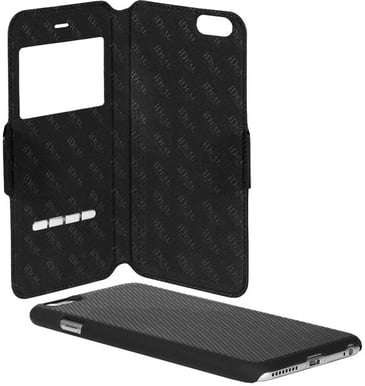 iDeal Swipe Wallet iPhone 6/6s Plus Svart