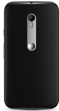 Motorola Moto G (3rd gen) Back Cover Licorice/Black