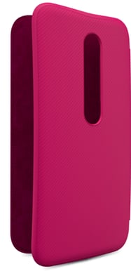 Motorola Moto G (3rd gen) Flip Shell Raspberry