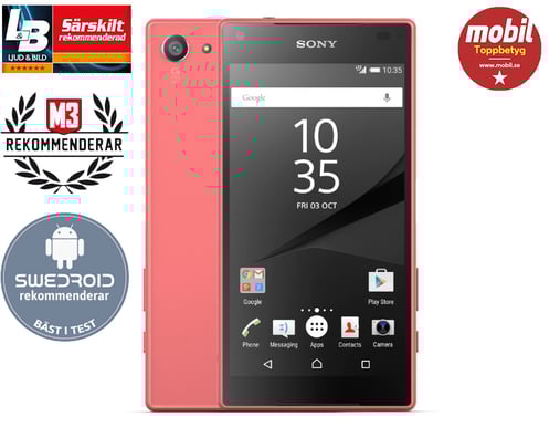 Sony Xperia Z5 Compact Korallröd