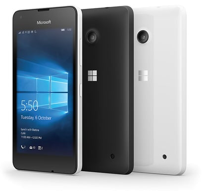Microsoft Lumia 550 Svart