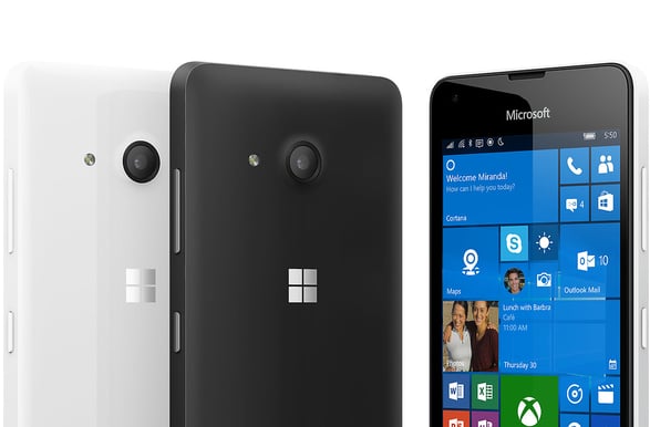 Microsoft Lumia 550 Vit