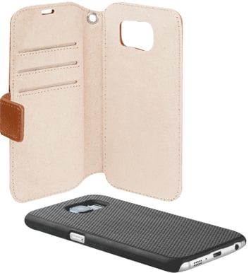 iDeal Slim Magnet Wallet Galaxy S7 Brun