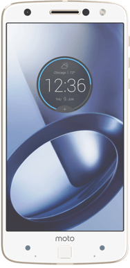 Moto Z Vit guld