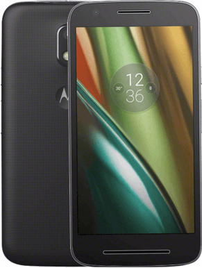 Moto E (2016) Svart