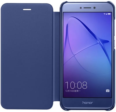 Huawei Honor 8 Lite Flip Case Blå