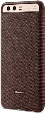 Huawei P10 Plus View Cover Brun