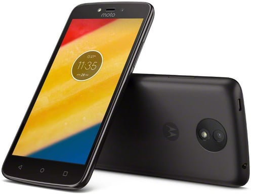 Moto C Plus Svart