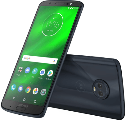 Moto G6 Plus Mörkblå
