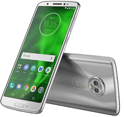 Moto G6 Plus Silver